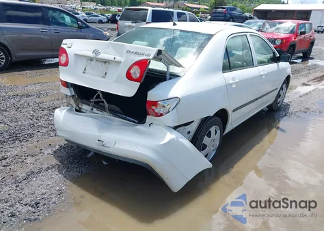 2007 Toyota Corolla Ce из США, поврежденный, VIN 2T1BR32E87C761495